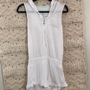 Betsey Johnson blue : bride romper